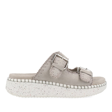 Sandalia Casual Trender color Gris para Mujer