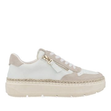 Tenis Urbano Trender color Blanco con detalles Latte para Mujer