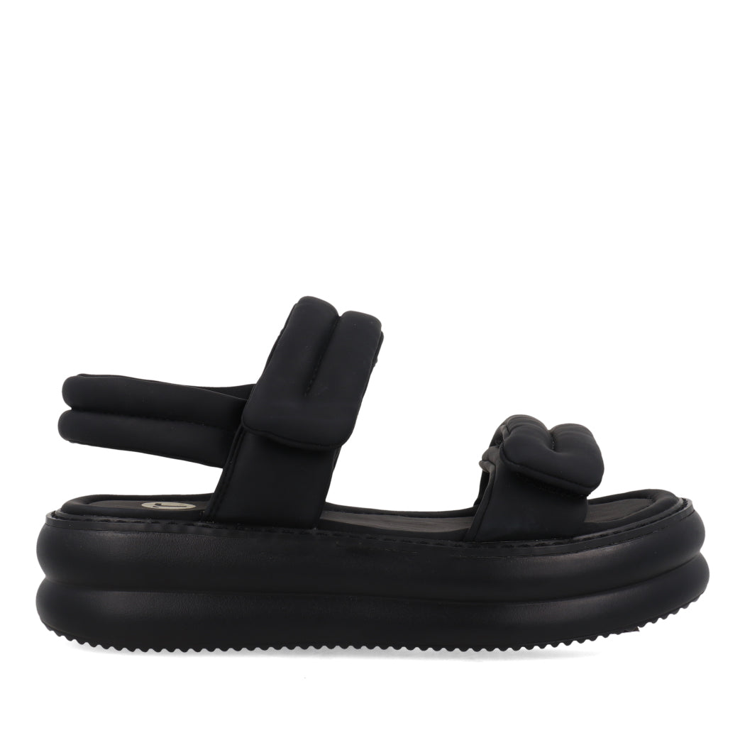 Sandalia Casual Trender color Negro para Mujer