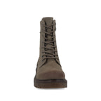 Bota Casual Trender color Olivo para Mujer
