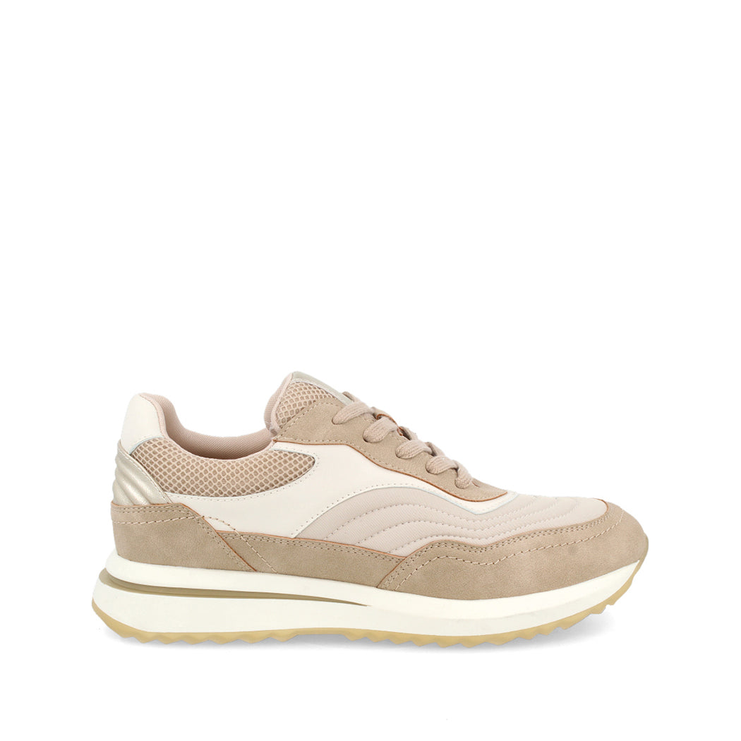 Tenis Urbano Trender color Beige para Mujer
