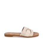 Sandalia Casual Trender color Latte para Mujer
