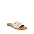 Sandalia Casual Trender color Latte para Mujer