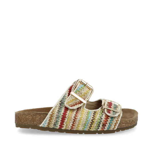 Sandalia Casual Trender color Multicolor para Mujer