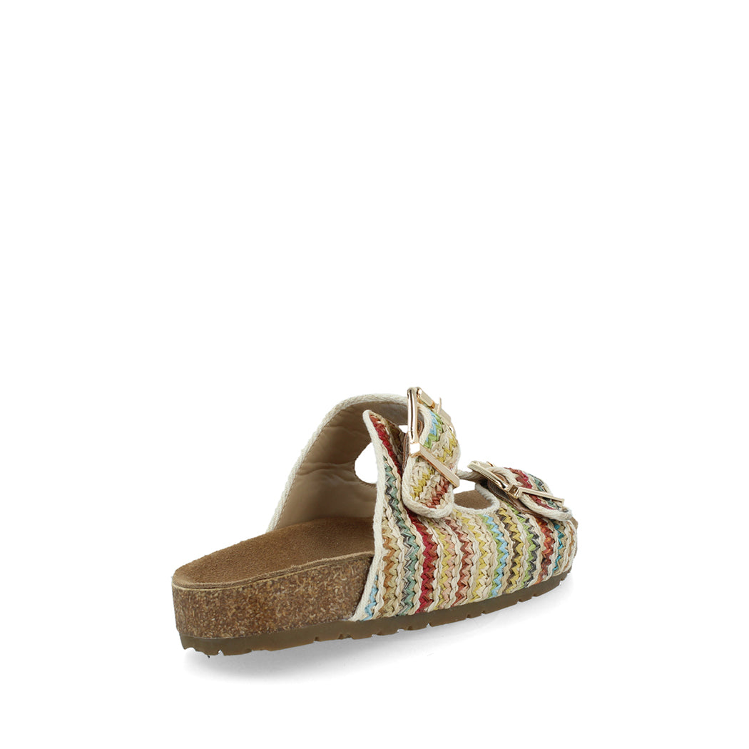 Sandalia Casual Trender color Multicolor para Mujer