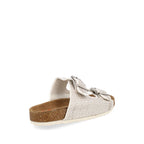 Sandalia Casual Trender color Plata para Mujer