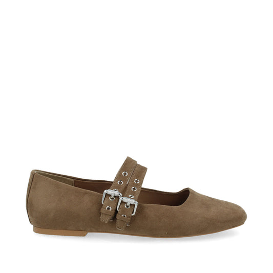 Balerina Casual Trender color Camel para Mujer
