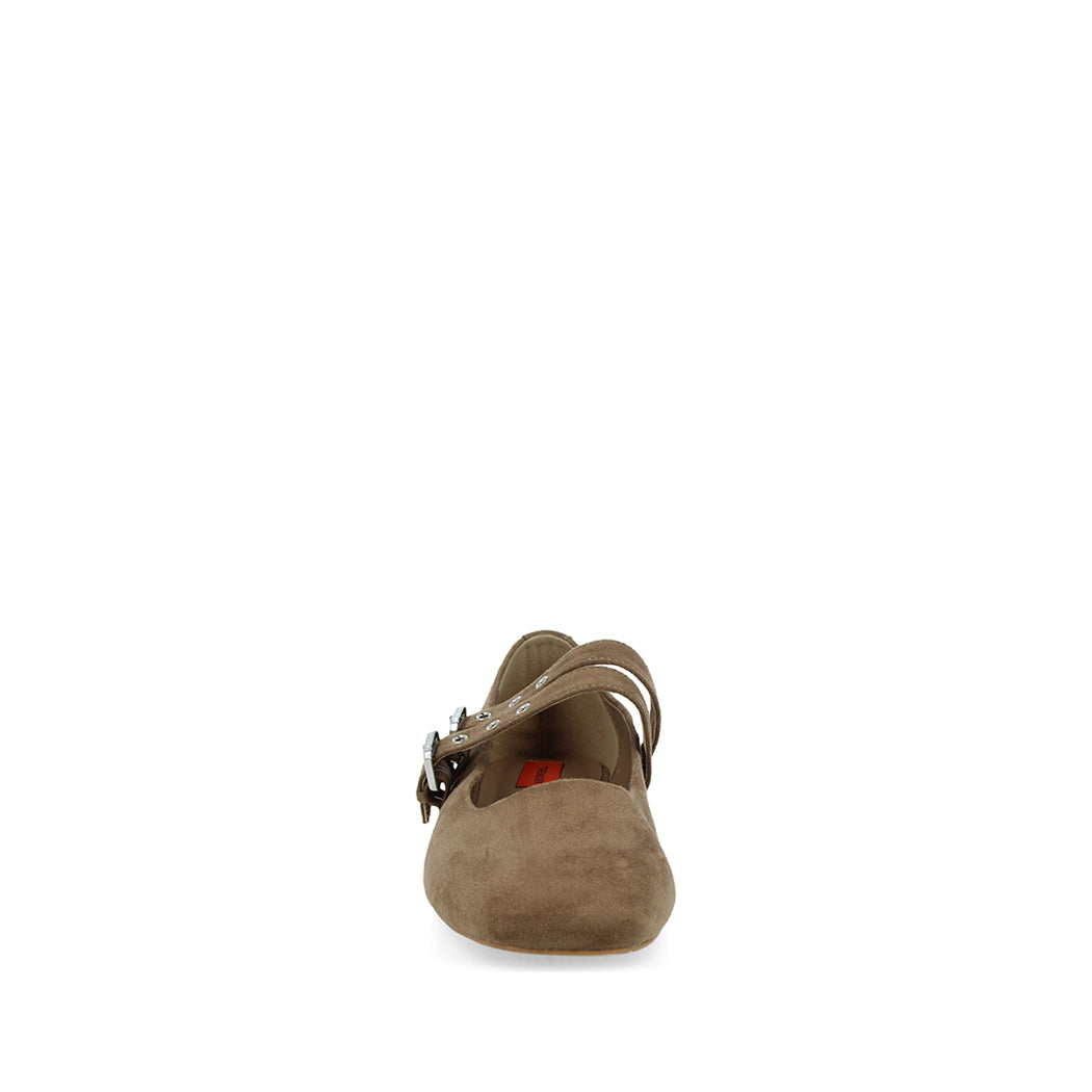 Balerina Casual Trender color Camel para Mujer
