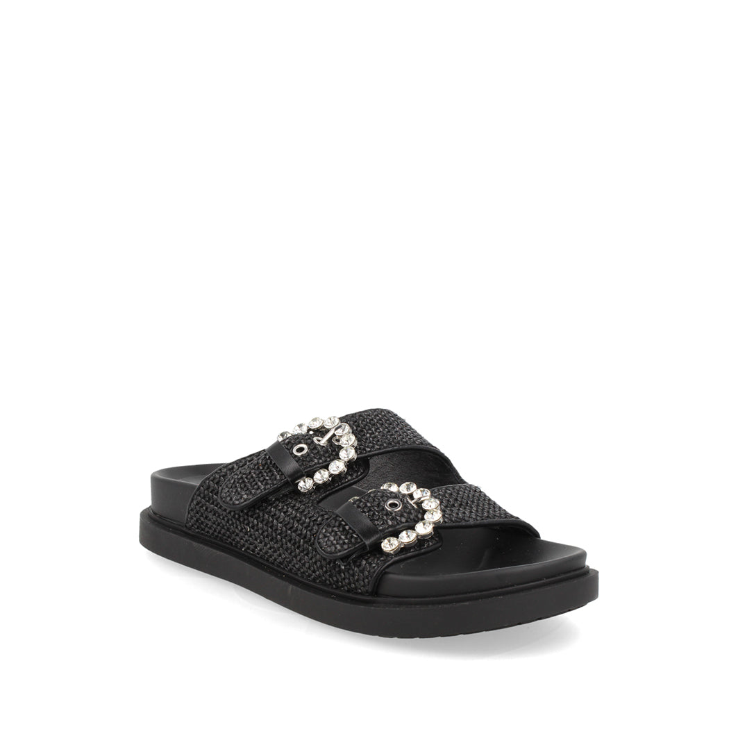 Sandalia Casual Trender color Negro para Mujer