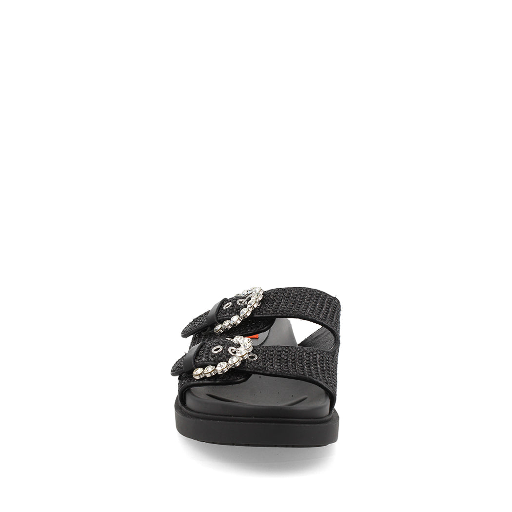 Sandalia Casual Trender color Negro para Mujer