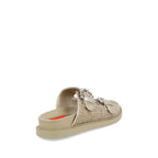 Sandalia Casual Trender color Plata para Mujer