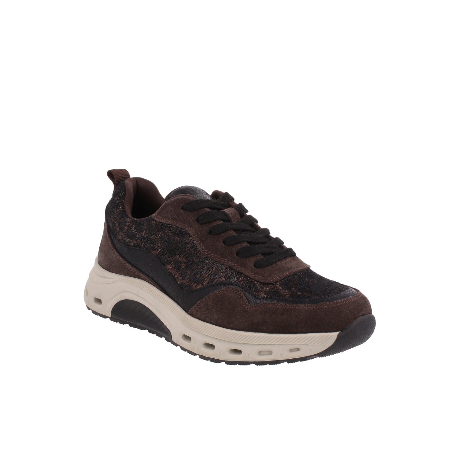 Tenis Urbano Trender color Cafe para Mujer