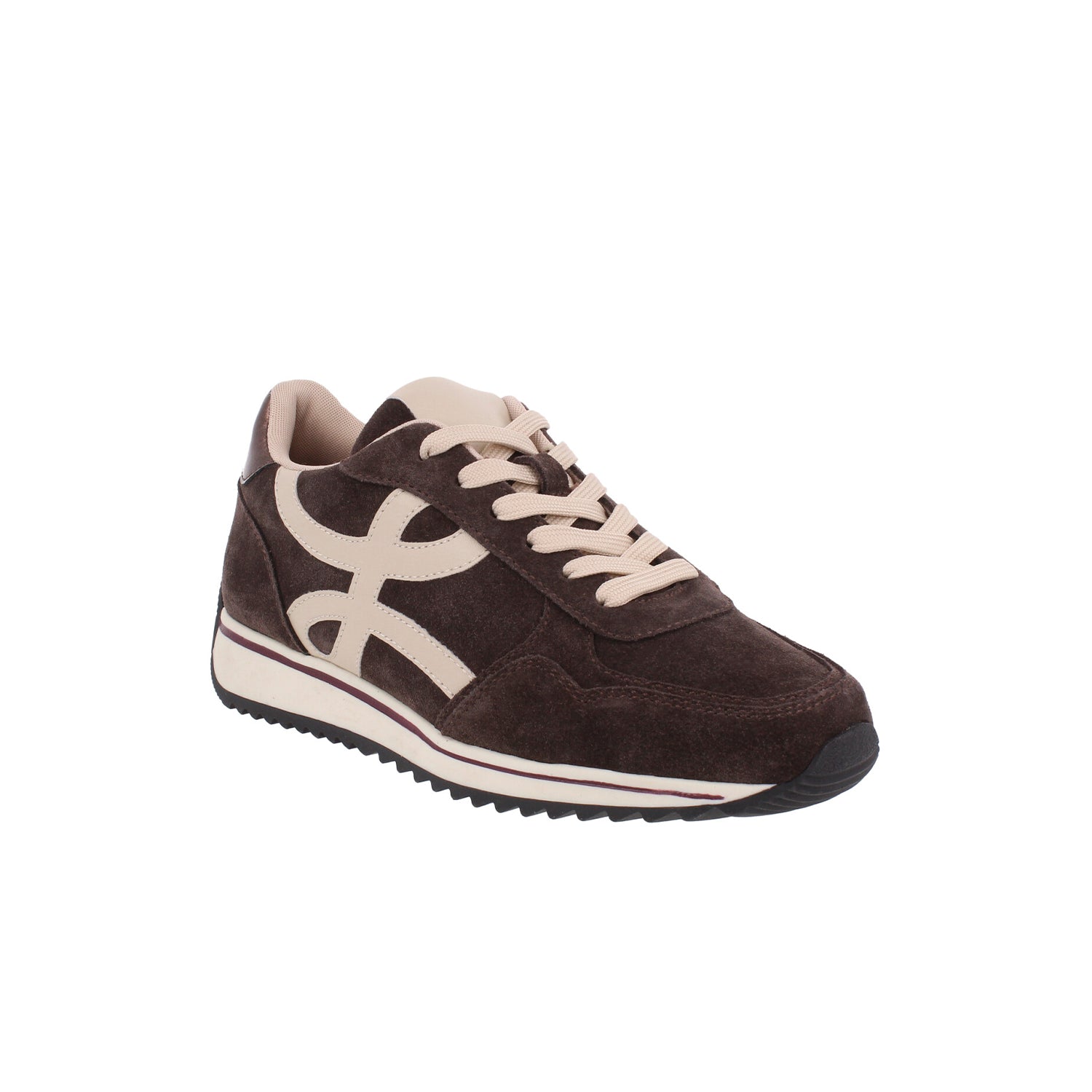 Tenis Urbano Trender color Cafe para Mujer