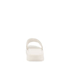 Sandalia Casual Trender color Blanco para Mujer con Brillos