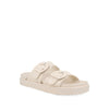 Sandalia Casual Trender color Blanco para Mujer con doble hebilla