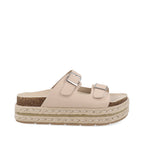 Sandalia Casual Trender color Beige para Mujer