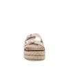 Sandalia Casual Trender color Beige para Mujer