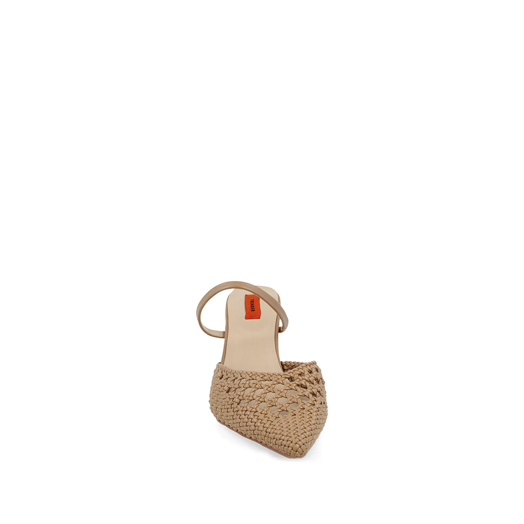 Zapatilla de Vestir Trender color Camel para Mujer