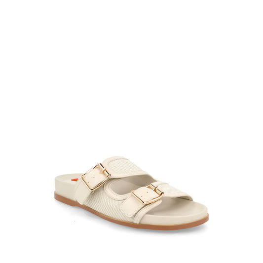 Sandalia Casual Trender color Latte para Mujer