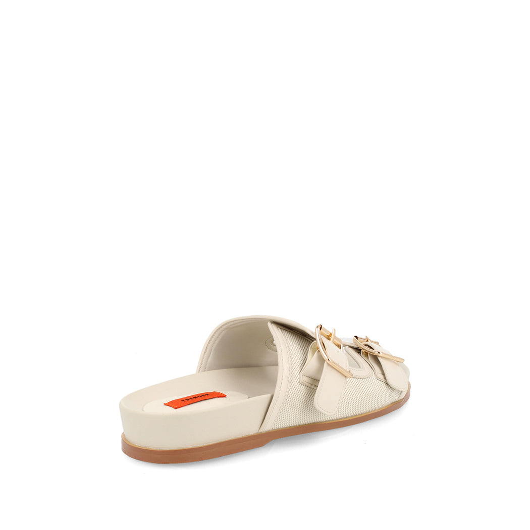 Sandalia Casual Trender color Latte para Mujer