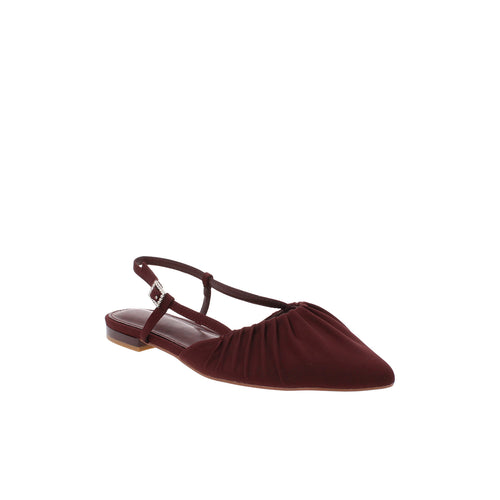 Balerina Casual Trender color Vino para Mujer