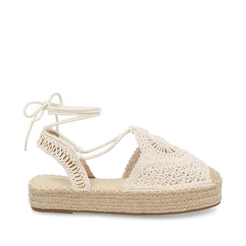 Alpargata Casual Trender color Latte  para Mujer