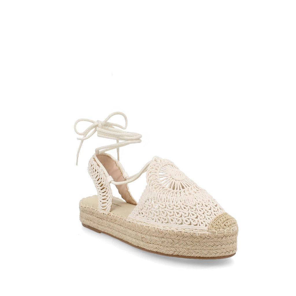 Alpargata Casual Trender color Latte  para Mujer