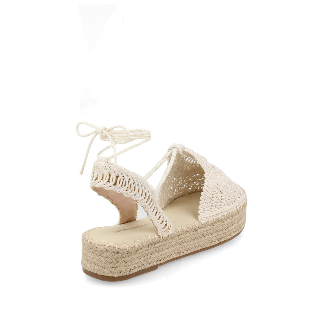 Alpargata Casual Trender color Latte  para Mujer