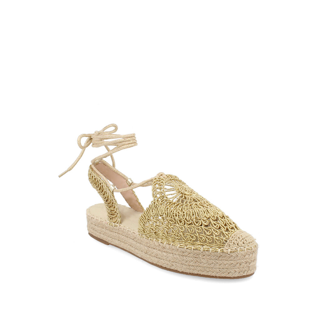 Alpargata Casual Trender color Oro  para Mujer
