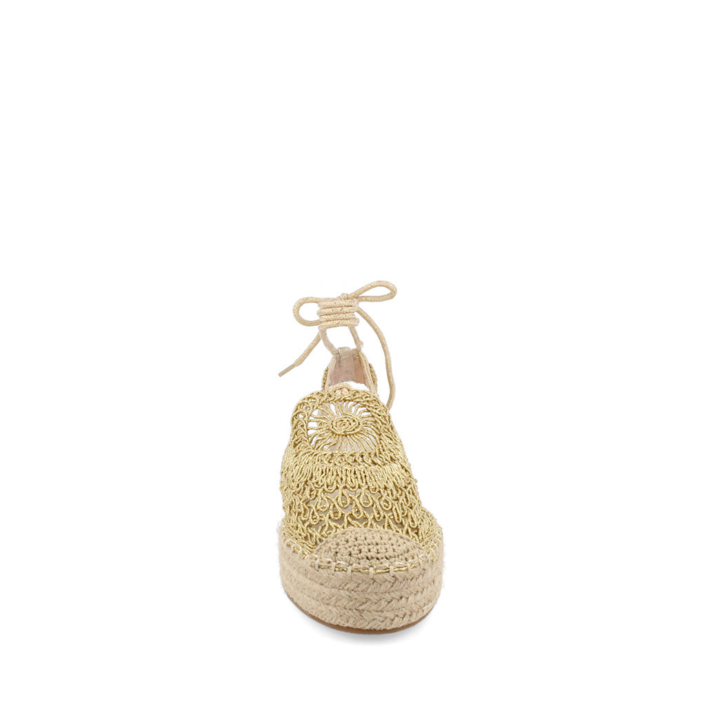Alpargata Casual Trender color Oro  para Mujer