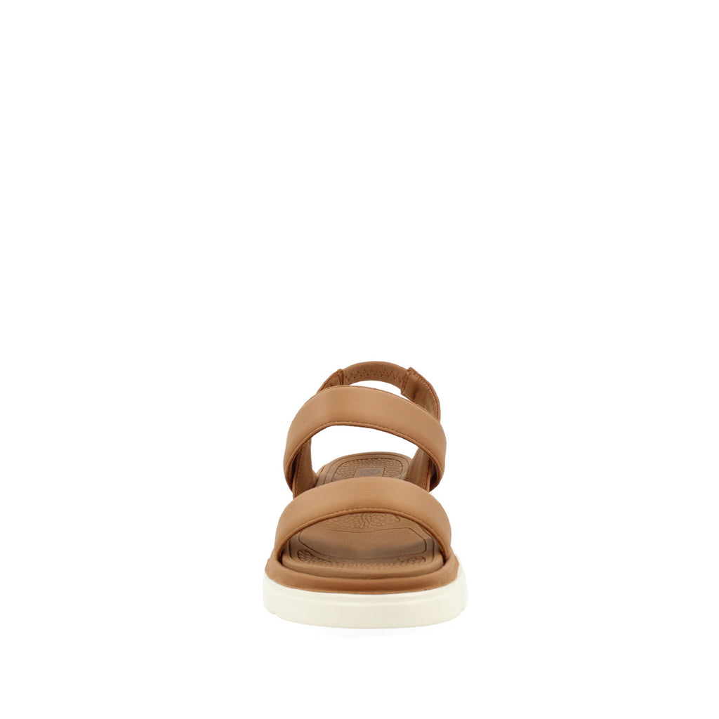 Sandalia Casual Trender color Camel  para Mujer