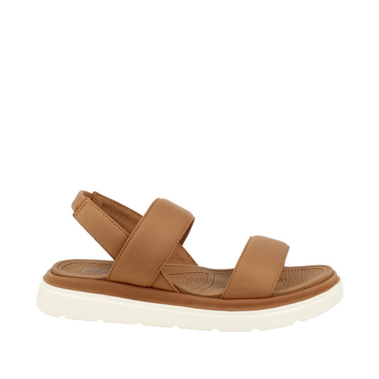 Sandalia Casual Trender color Camel  para Mujer