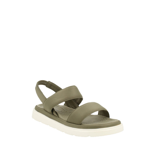 Sandalia Casual Trender color Olivo  para Mujer