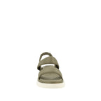 Sandalia Casual Trender color Olivo  para Mujer
