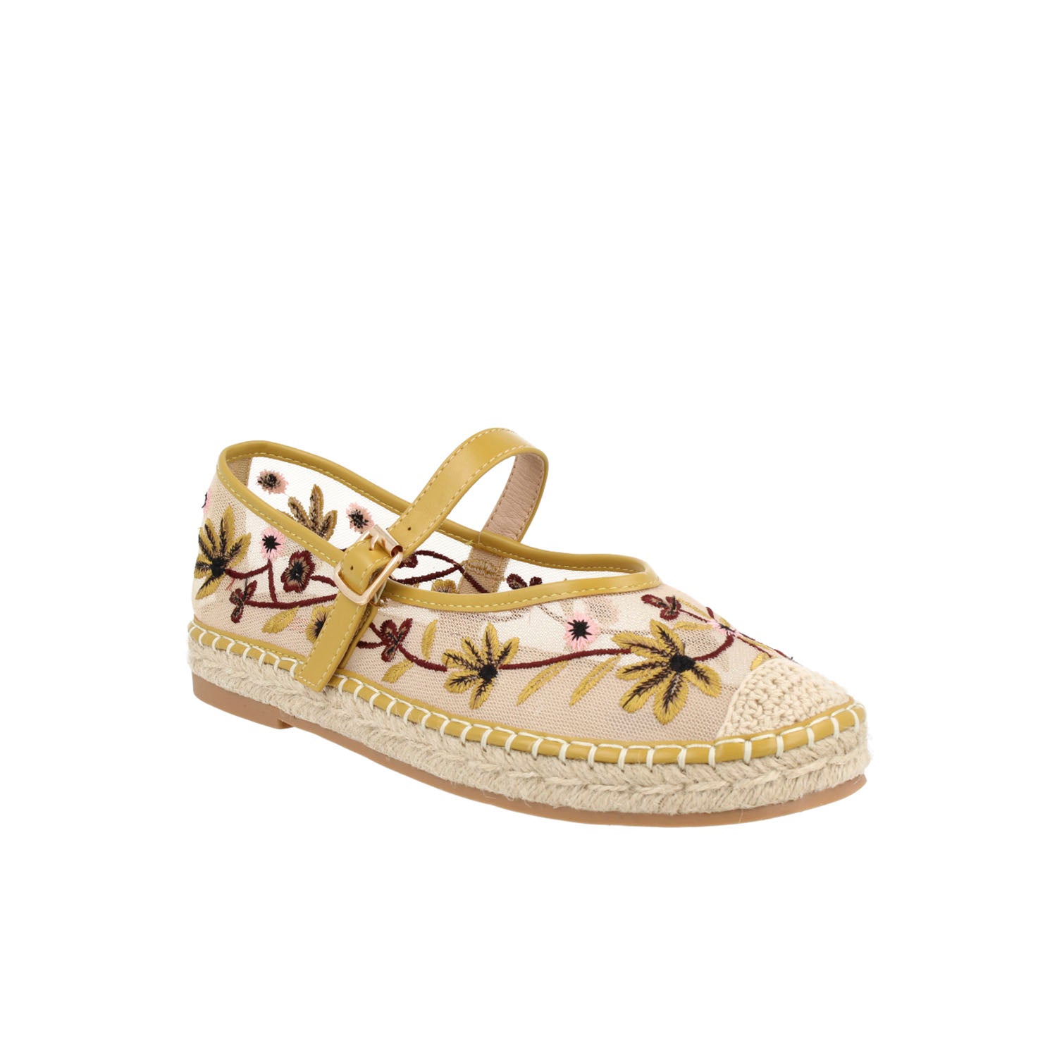 Alpargata Casual Trender color Mostaza para Mujer