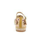 Alpargata Casual Trender color Mostaza para Mujer