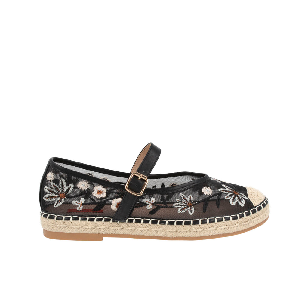 Alpargata Casual Trender color Negro para Mujer