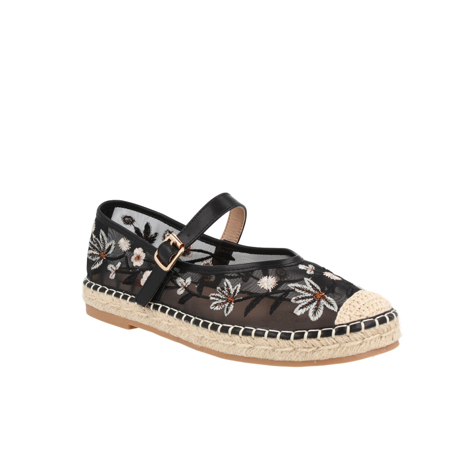 Alpargata Casual Trender color Negro para Mujer