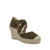 Alpargata Casual Trender color Verde para Mujer con detalle de yute