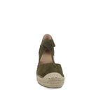 Alpargata Casual Trender color Verde para Mujer con detalle de yute