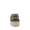 Sandalia Casual Trender color Verde para Mujer