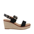Sandalia Casual con plataforma Trender color Negro para Mujer