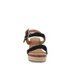 Sandalia Casual con plataforma Trender color Negro para Mujer
