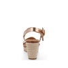 Sandalia Casual con plataforma  Trender color Oro para Mujer