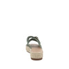 Sandalia Casual Trender color Verde para Mujer