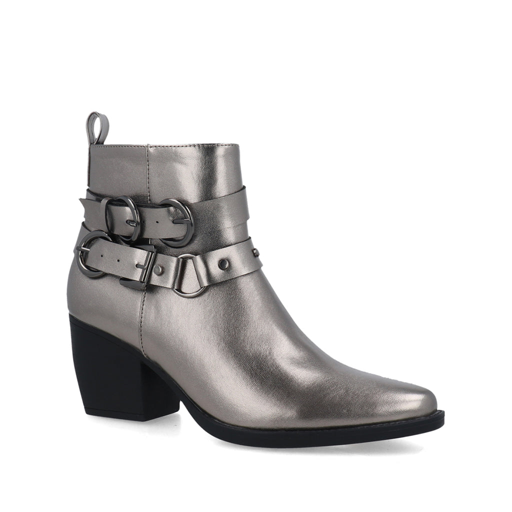 Botin de Vestir Trender color Plomo para Mujer