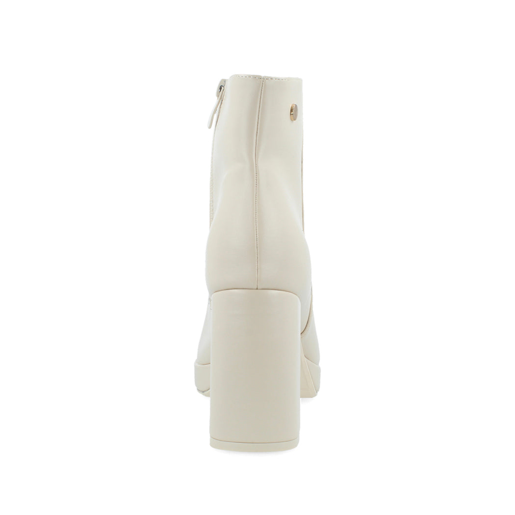 Botin de Vestir Trender color Latte para Mujer