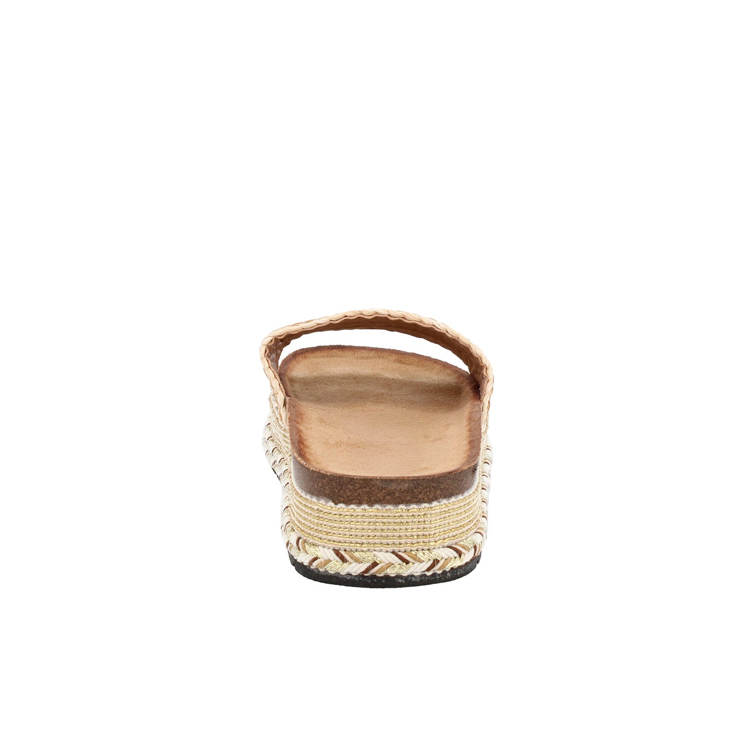 Sandalia Casual Trender color Beige para Mujer