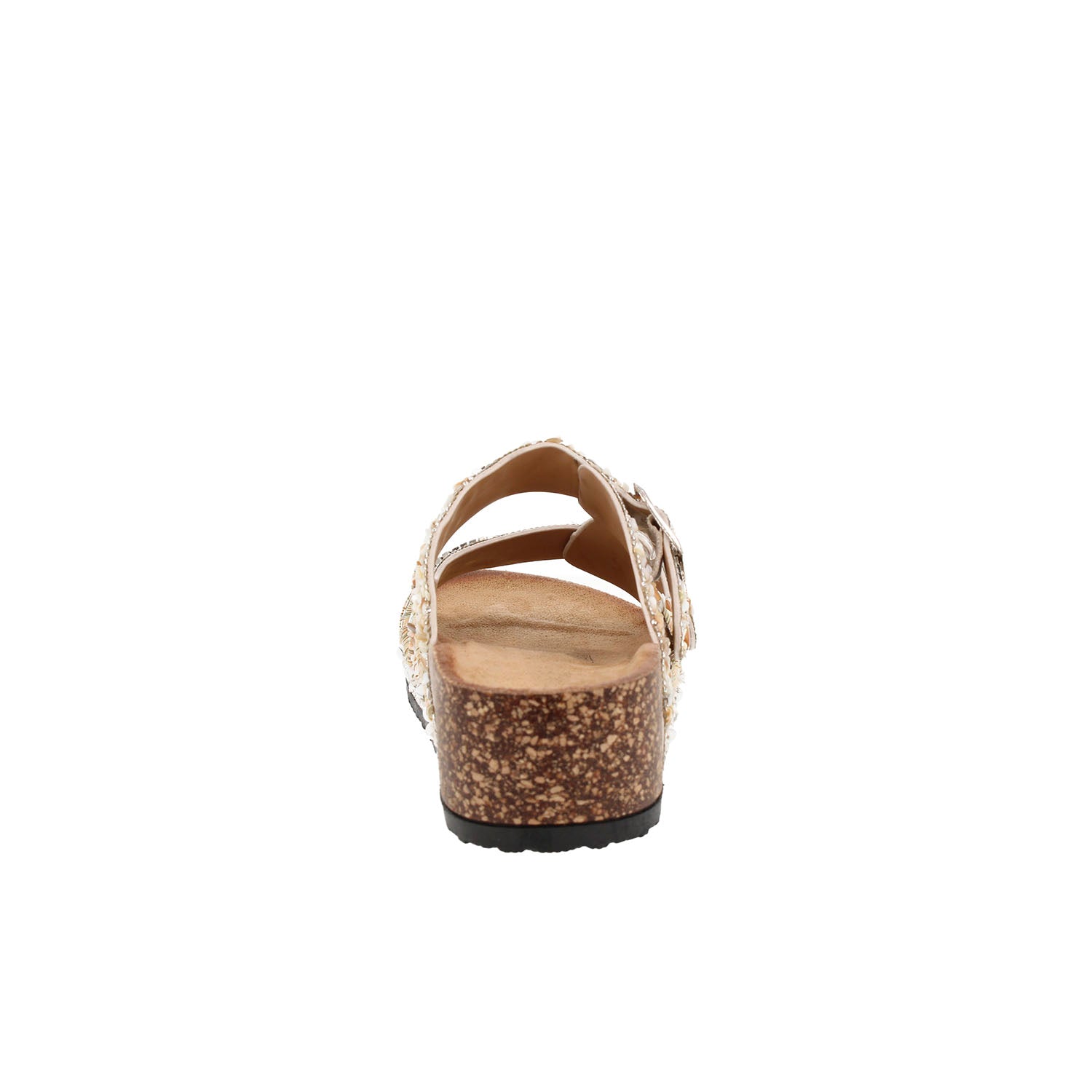 Sandalia Casual Trender color Plata para Mujer