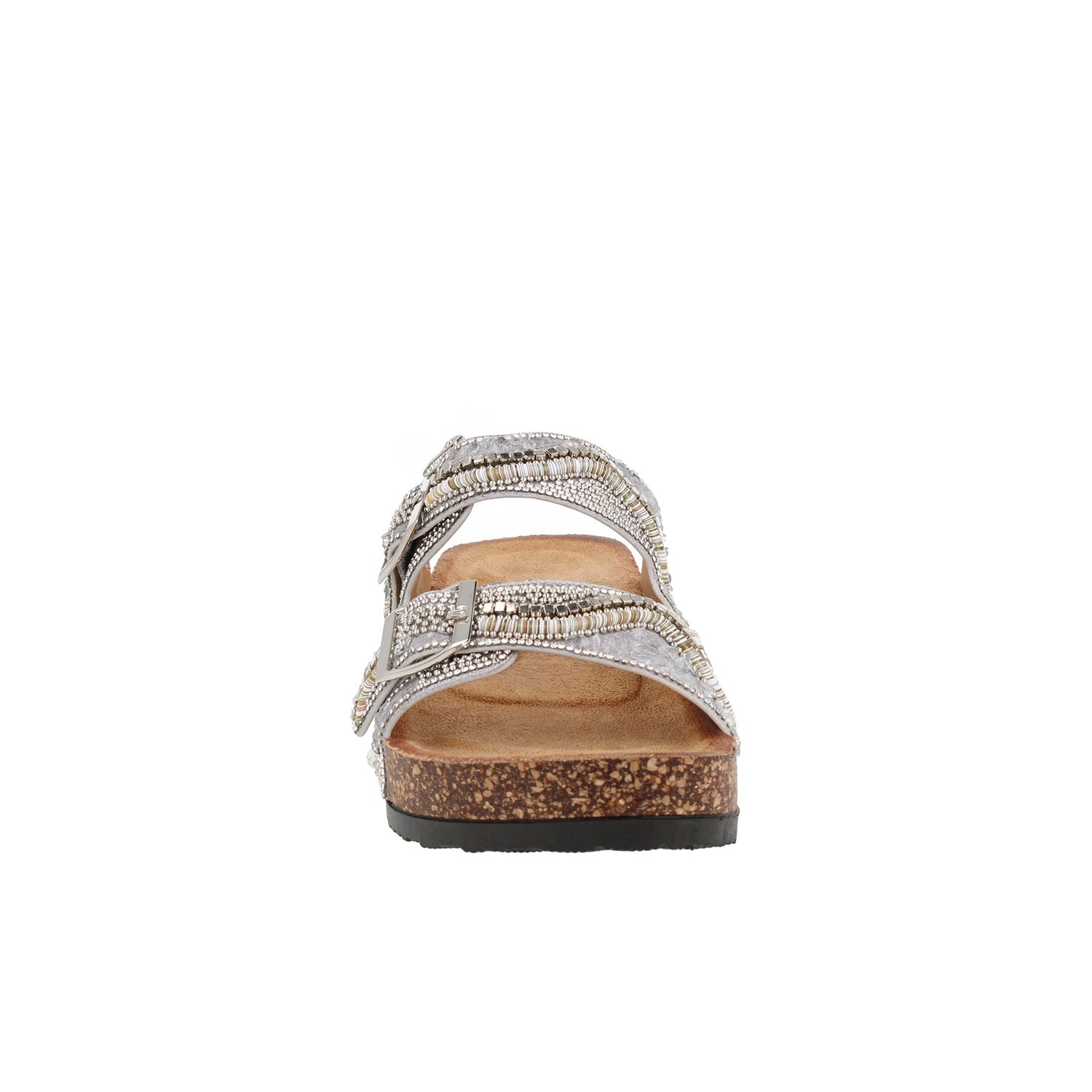Sandalia Casual Trender color Beige para Mujer